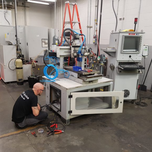 Modernisierung von zwei CNC-Graviermaschinen